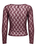 Blusa donna ONLY maglia stretch collo chiuso