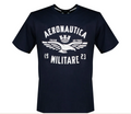 T-shirt uomo manica corta Aeronautica Militare cotone PE 2026