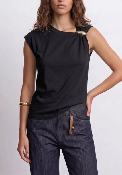 T-shirt donna MARKUP con applicazione cotone