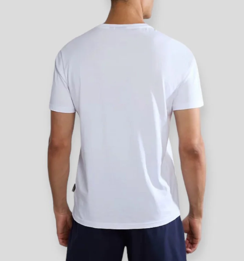 T-shirt Napapijri Salis uomo cotone girocollo