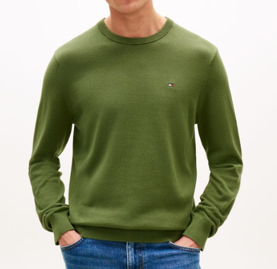 Maglia uomo Tommy Hilfiger Essential cotone girocollo