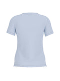 T-shirt Guess donna Flowers Triangle cotone