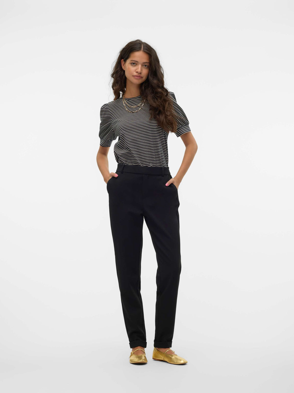 Pantaloni Vero Moda donna gamba dritta Regular fit