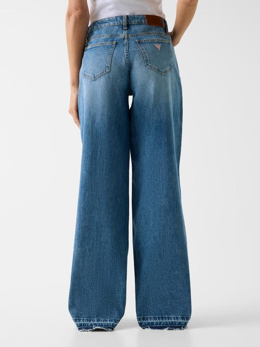 Jeans donna Guess Jeans G11 wide leg seamed