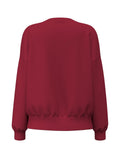 Felpa Guess Jeans donna girocollo oversize triangle