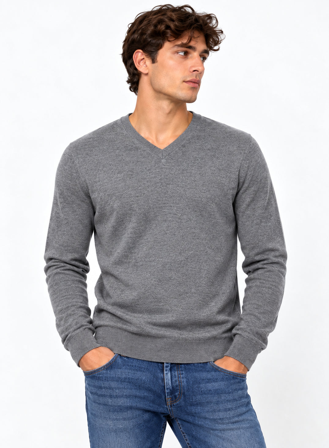 Maglia uomo MARKUP scollo V viscosa AI 2026