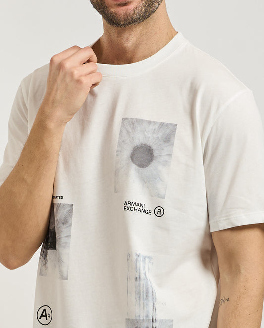 T-shirt A|X Armani Exchange uomo cotone logo