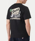 T-shirt Guess Jeans uomo regular cotone stampa West Coast