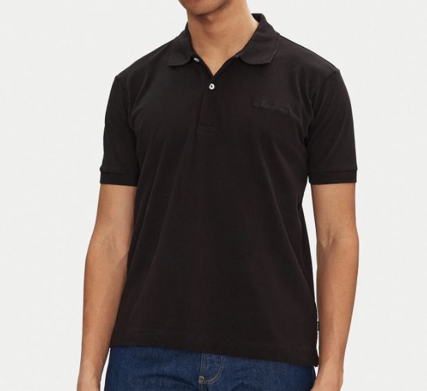 Polo Guess Jeans uomo cotone ricamo logo