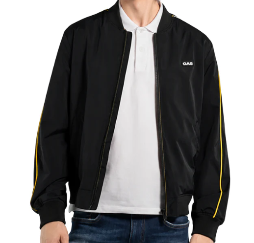 Giubbino bomber uomo GAS MARK poliestere PE 2026
