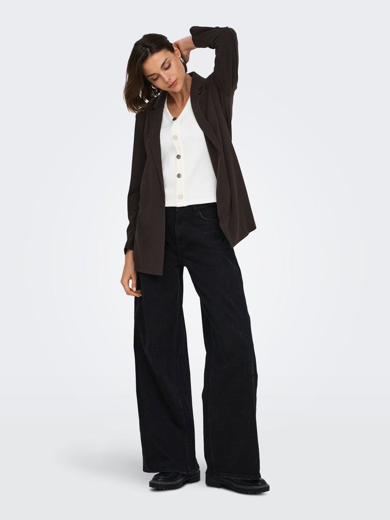 Blazer donna JDY maglia poliestere riciclato