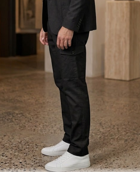 Pantaloni cargo MARKUP uomo punto milano regular