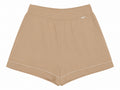 Shorts donna MARKUP interlock cotone profili oro