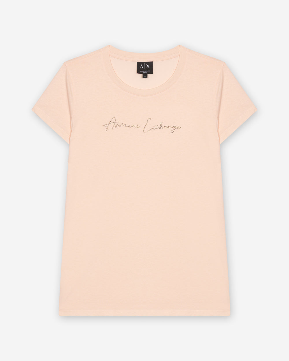 T-shirt donna Armani Exchange A|X slim fit cotone logo