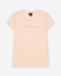 T-shirt donna Armani Exchange A|X slim fit cotone logo