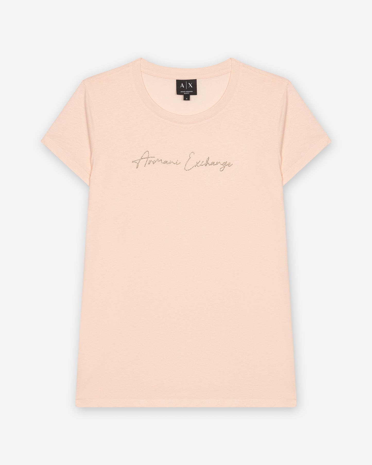 T-shirt donna Armani Exchange A|X slim fit cotone logo