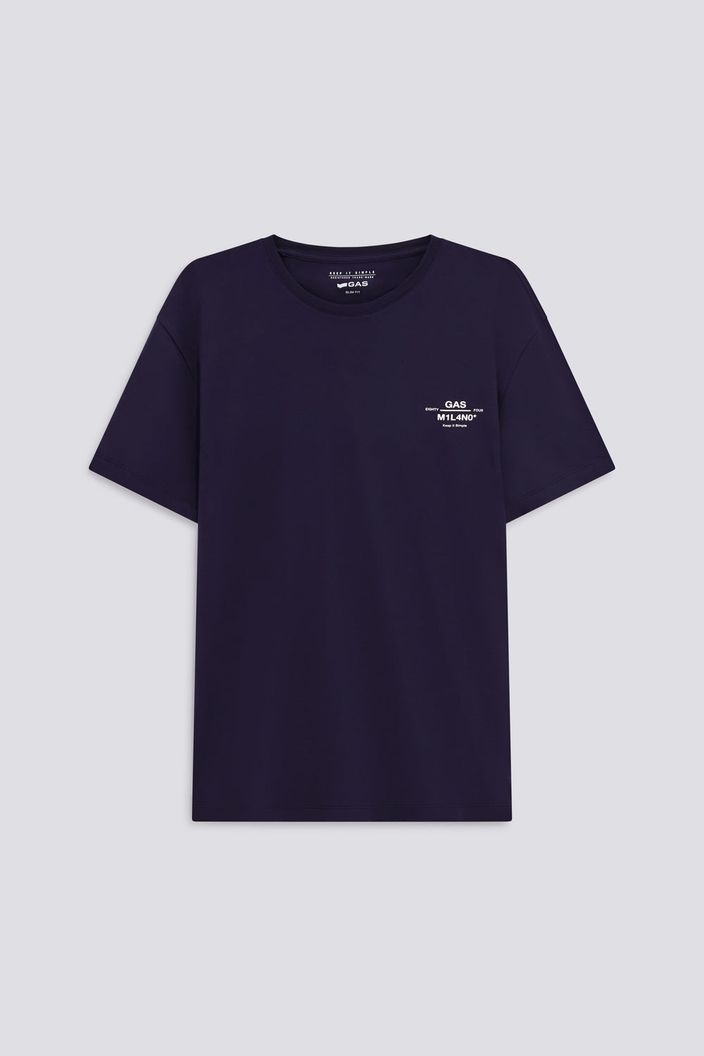 T-shirt GAS uomo Scuba cotone stretch girocollo