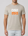 T-shirt DS2 uomo cotone maxi logo PE 2026