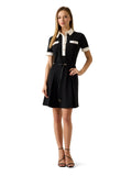 Abito Guess donna Claudie polo svasato manica corta