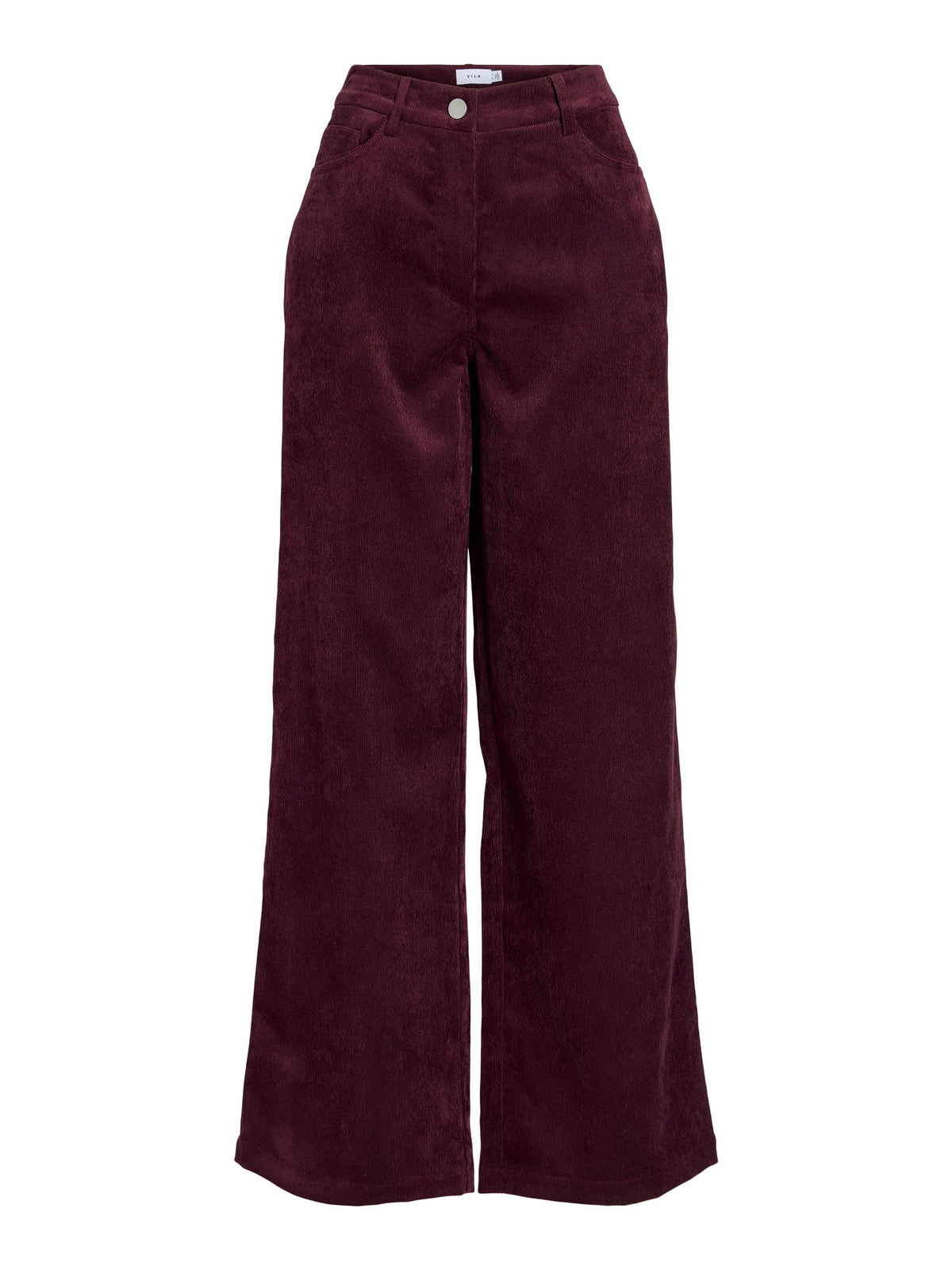 Pantaloni VILA donna tessuto taglio dritto