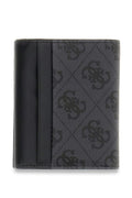Portafoglio Milano Guess uomo trifold vera pelle