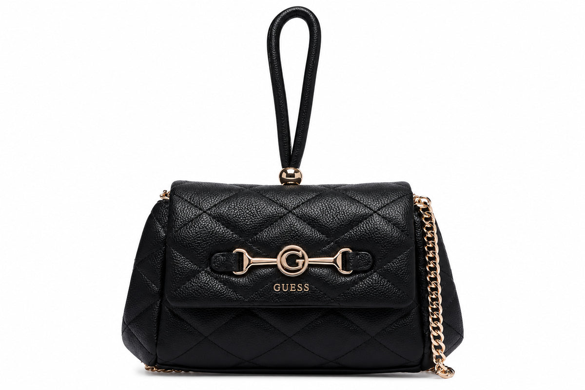 Borsa tracolla mini Guess Frances patta donna
