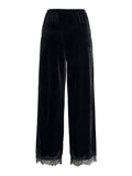 Pantaloni VILA donna maglia stretch taglio dritto