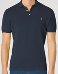 Maglia U.S. Polo Assn. uomo cotone crepe girocollo