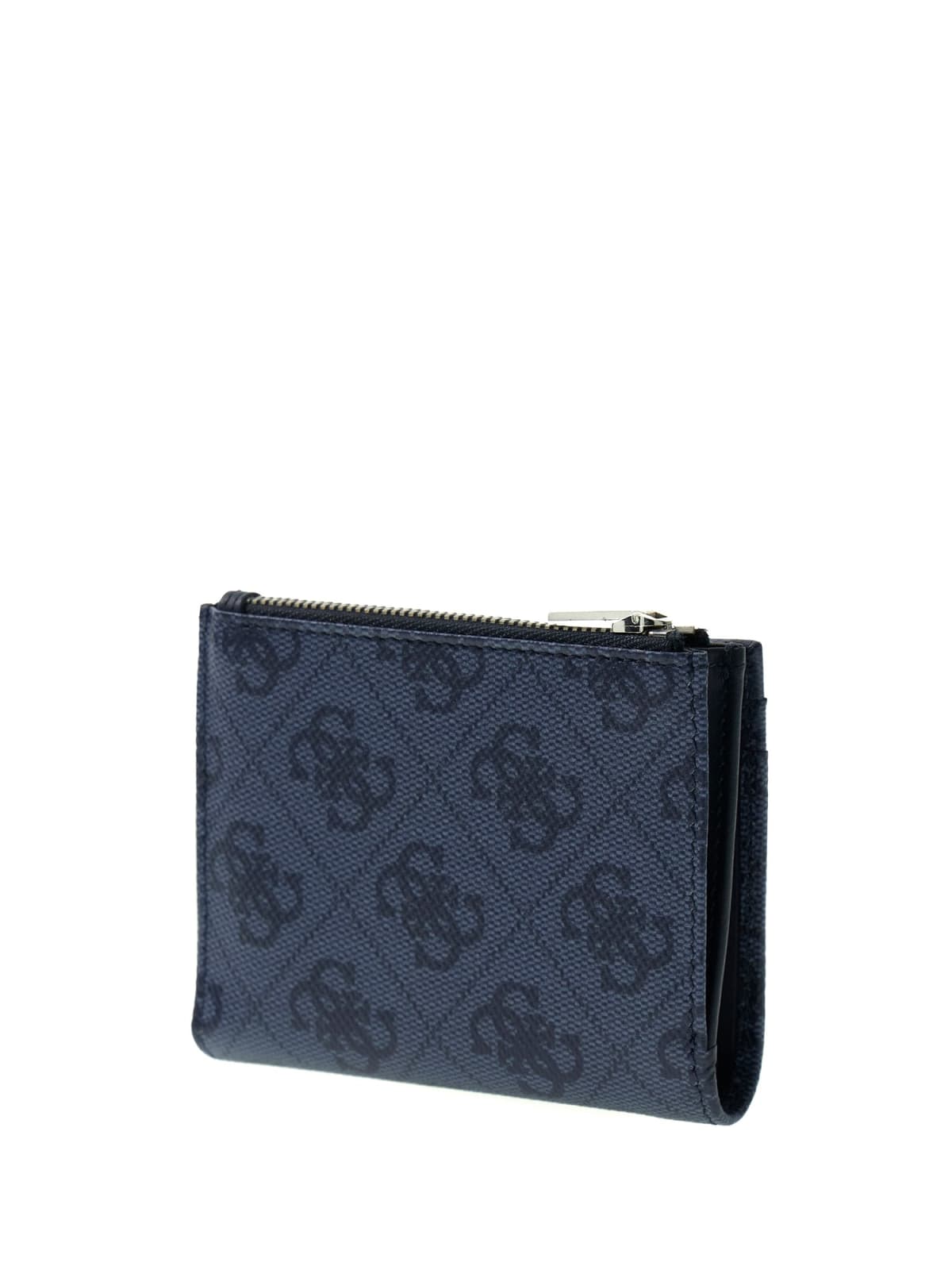 Portafoglio Milano Guess uomo bifold zip vera pelle