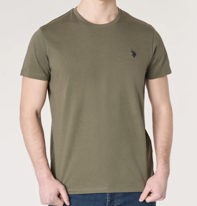 T-shirt uomo U.S. Polo Assn. cotone jersey girocollo