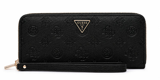 Portafoglio donna Guess Blake zip-around logo