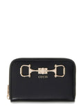 Portafoglio Guess donna Janie similpelle nero zip