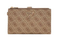 Portafoglio Guess donna Laurel similpelle latte logo