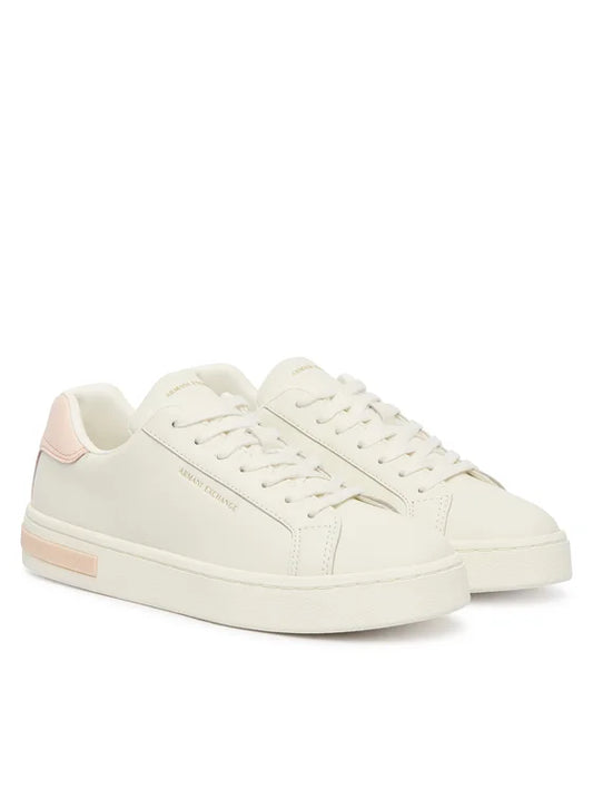 Sneaker A|X Armani Exchange donna ecopelle logo laterale