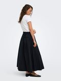 T-shirt donna ONLY cotone organico fiocco