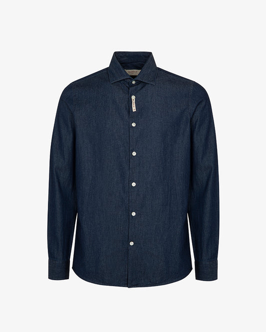 Camicia uomo MARKUP denim collo francese