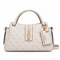 Borsa mano Guess Yvonne logo similpelle donna