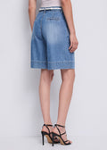 Shorts donna Gaudi jeans denim cotone lyocell PE 2026