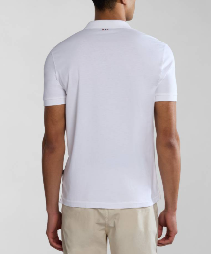 Polo Napapijri uomo Elbas jersey cotone manica corta