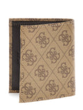 Portafoglio Guess uomo Milano bifold similpelle nero