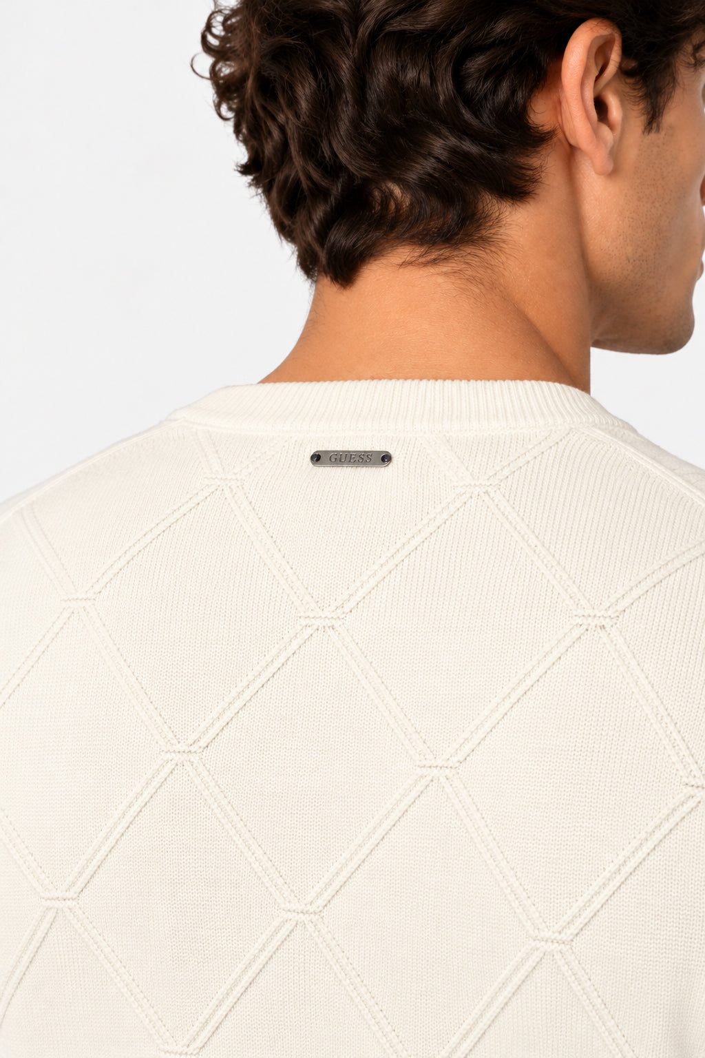 Maglione Guess uomo Nial punto rombi