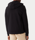 Felpa cappuccio Guess uomo zip cotone