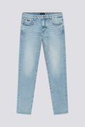 Jeans uomo GAS SAX ZIP REV skinny denim stretch