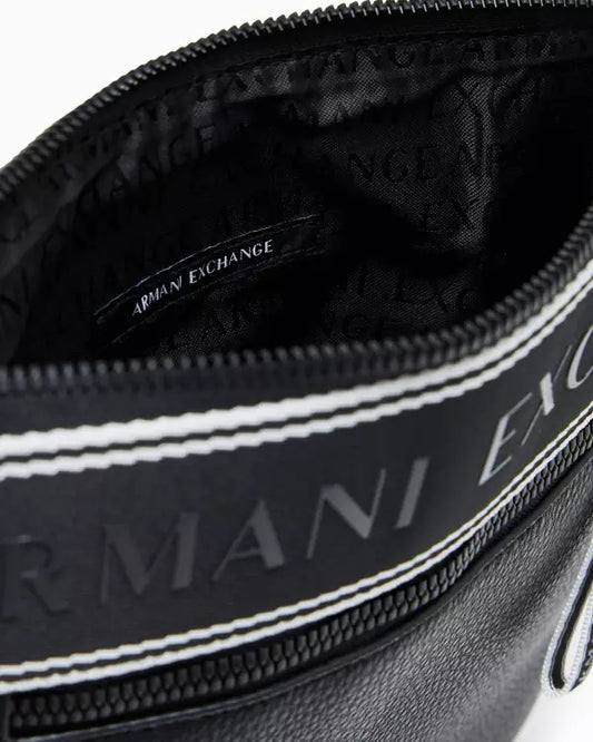Messenger bag uomo A|X ecopelle tracolla regolabile