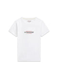 T-shirt donna Guess Jeans slim girocollo triangle