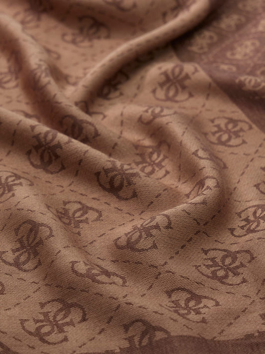 Foulard Lindsey jacquard donna Guess viscosa