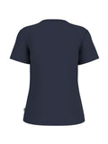 T-shirt Guess Jeans donna cotone regular logo triangolo