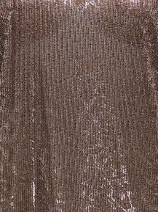 Blusa donna ONLY collo chiuso fantasia animalier