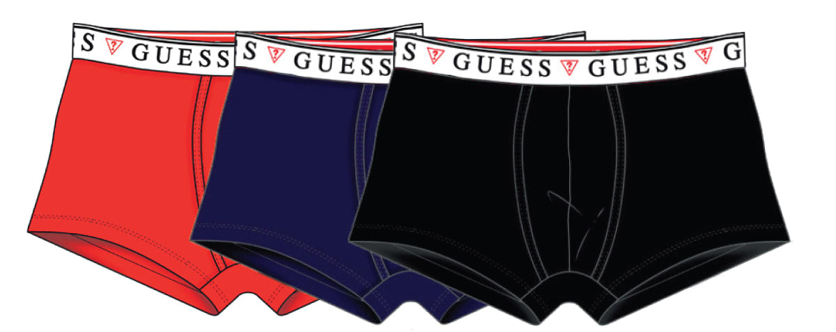 Tris boxer Brian Hero aderenti uomo Guess