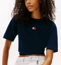 T-shirt Donna Tommy Jeans Logo Cotone Organico PE26